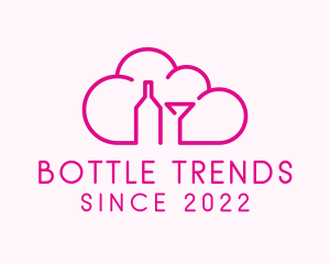 Bottle Cocktail Cloud logo