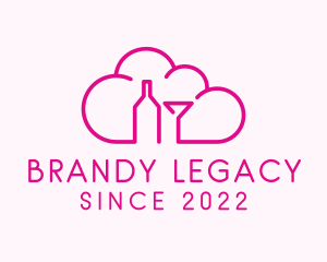 Bottle Cocktail Cloud logo