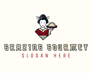 Gyoza Asian Dining logo design