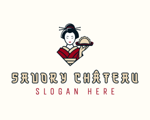 Gyoza Asian Dining logo design