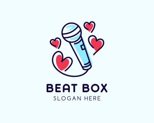 Heart Karaoke Microphone logo