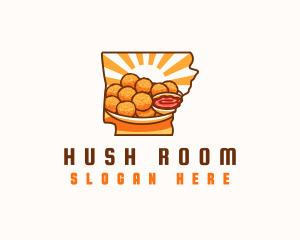 Arkansas State Hush Puppy logo design