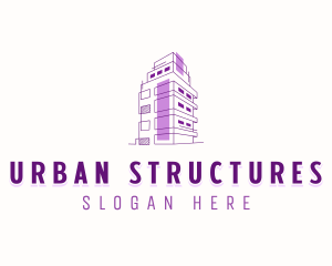 Building Architect Structure logo design