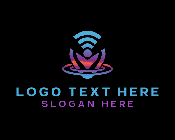 Wifi logo example 2