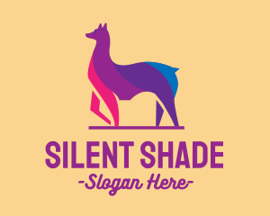 Colorful Alpaca Sunglasses logo design