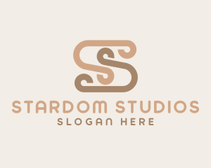 Interior Design Studio Letter S logo design