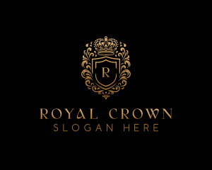 Crown Royal Shield logo design