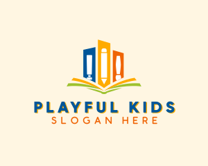 Kids Art Daycare  logo design