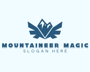 Mountain Summit Hiking logo design