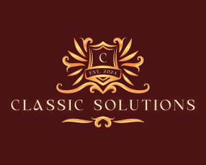 Classic Luxury Crest logo design