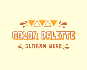 Colorful Festival Wordmark logo design