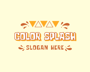 Colorful Festival Wordmark logo design