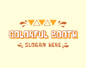 Colorful Festival Wordmark logo design