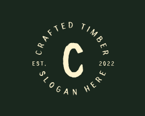 Simple Hipster Business logo design