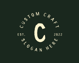 Simple Hipster Business logo design