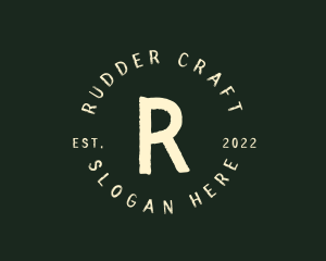 Simple Hipster Business logo design