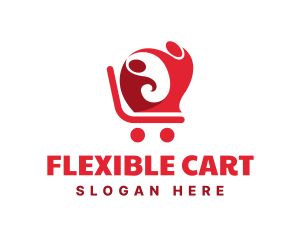 Shopping Cart People logo design