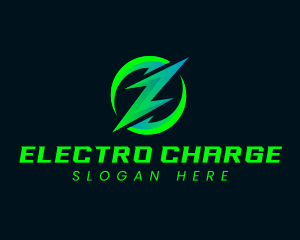 Voltage Lightning Energy logo design