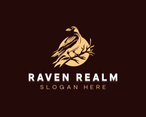 Bird Raven Crow logo