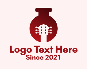 Guitar Laboratory Flask  logo