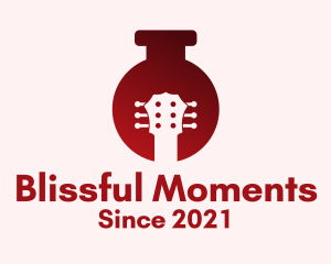 Guitar Laboratory Flask  logo