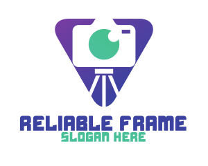 Triangle Photo Booth logo design