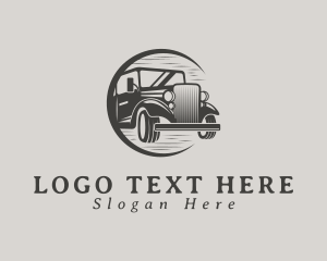 Rustic Automobile Car logo