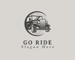 Rustic Automobile Car logo