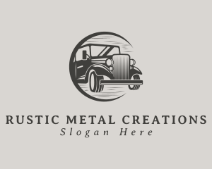 Rustic Automobile Car logo design