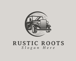 Rustic Automobile Car logo design