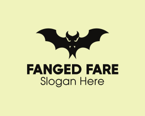 Fangs Vampire Bat logo