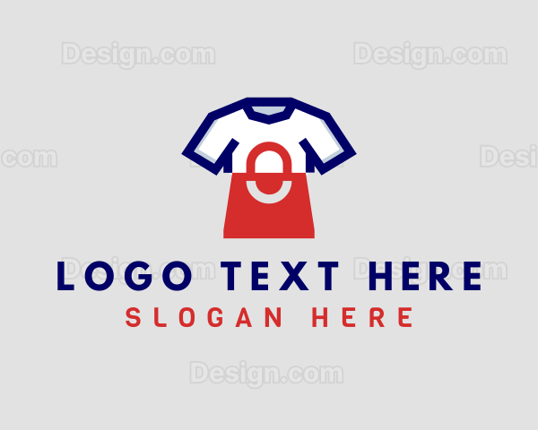 Shopping Bag T-shirt Logo