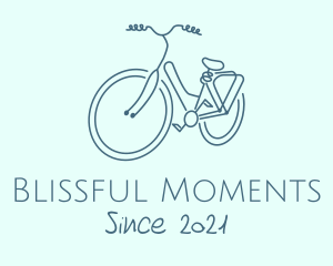 Minimalist Utility Bike logo design