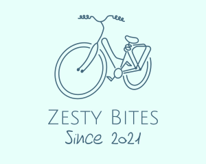 Minimalist Utility Bike logo design