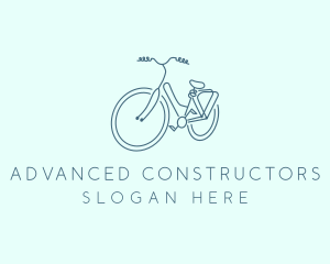 Utility Bike Pedal logo design