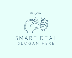 Minimalist Utility Bike logo design