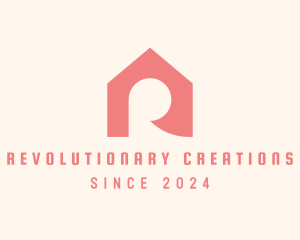 Realty House Letter R logo design