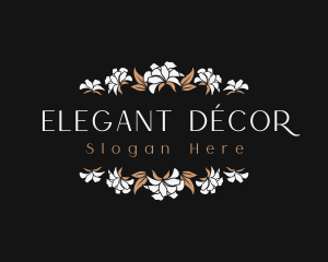 Decorative Flower Business logo design