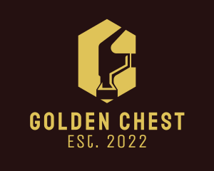 Golden Hammer Interior Design  logo design