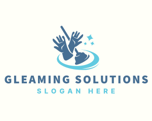 Housekeeping Cleaning Chores logo design