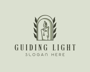 Handmade Candle Lighting logo design