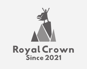 Royal King Mountain logo design