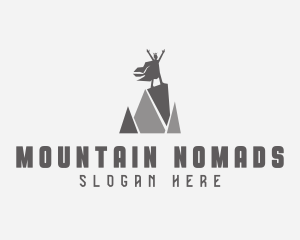 Royal King Mountain logo design