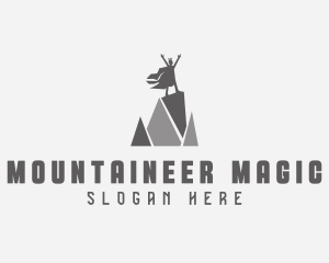 Royal King Mountain logo design