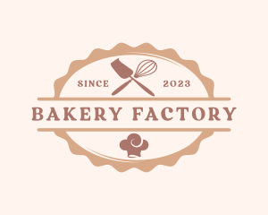 Chef Hat Whisk Bakery logo design