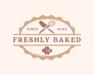 Chef Hat Whisk Bakery logo design