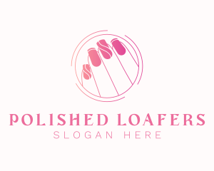 Nail Polish Salon logo design