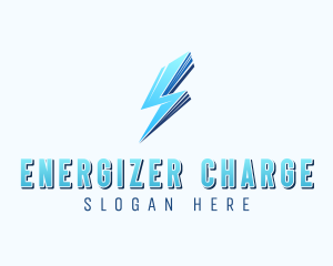 Thunder Bolt Charge logo design