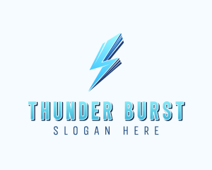 Thunder Bolt Charge logo design