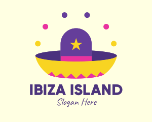 Colorful Mexican Hat  logo